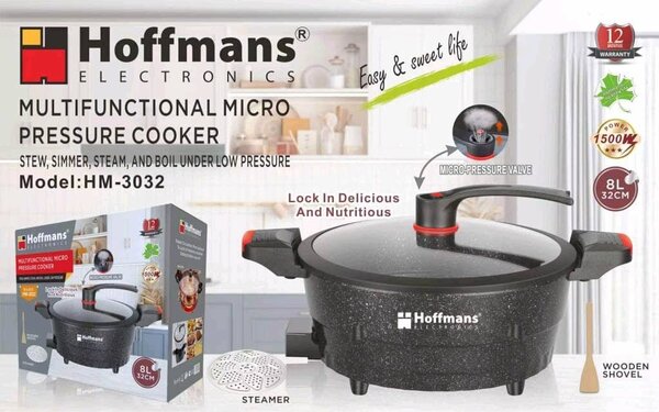 Hoffman 8L electric pressure cooker