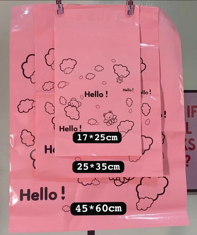 Hello polymailers 17*25cm