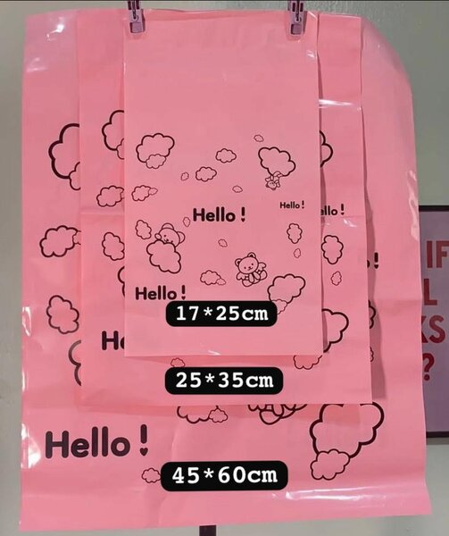 Hello polymailers 17*25cm