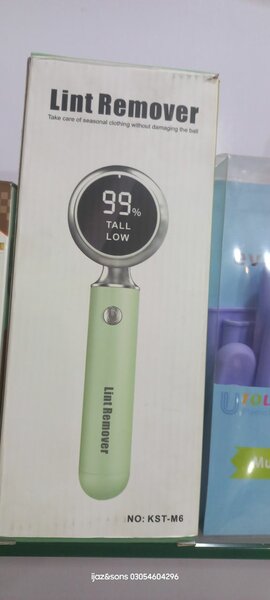 Lint remover machine