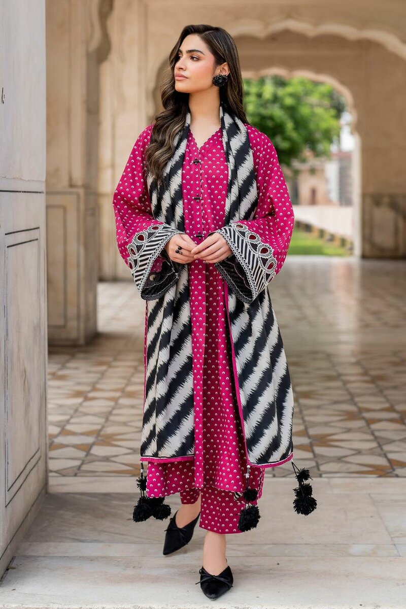 3pc printed Khadar