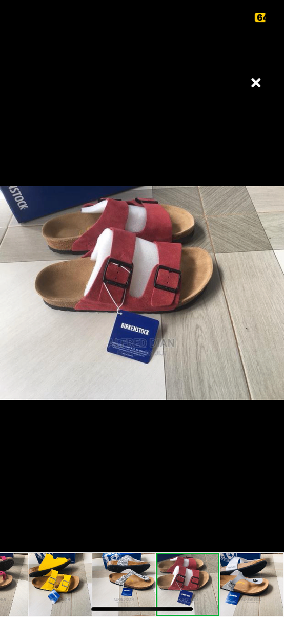 Original suade Birkenstocks pink/Brown