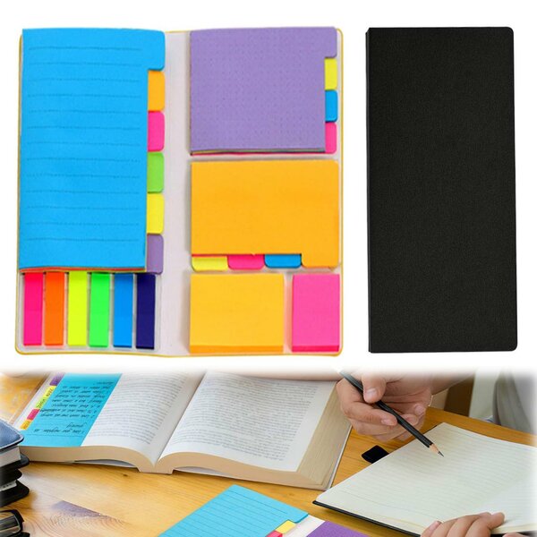 Bloc-notes adhésifs colorés