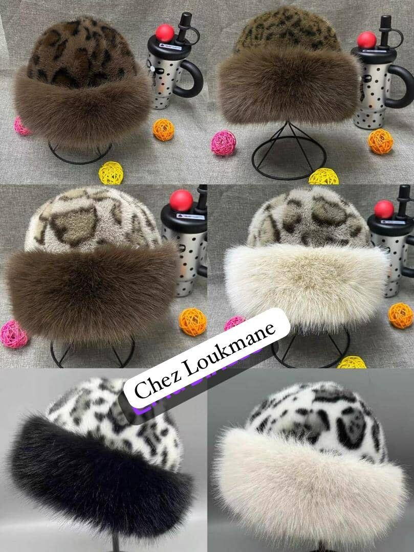 Chapeau fourrure tendance