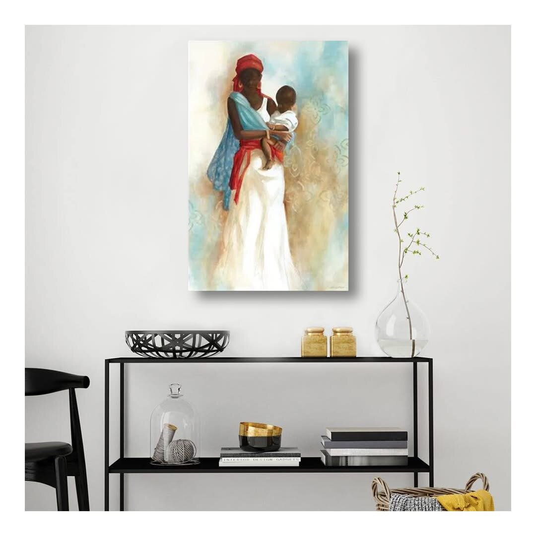 Peinture "Maternité Céleste"