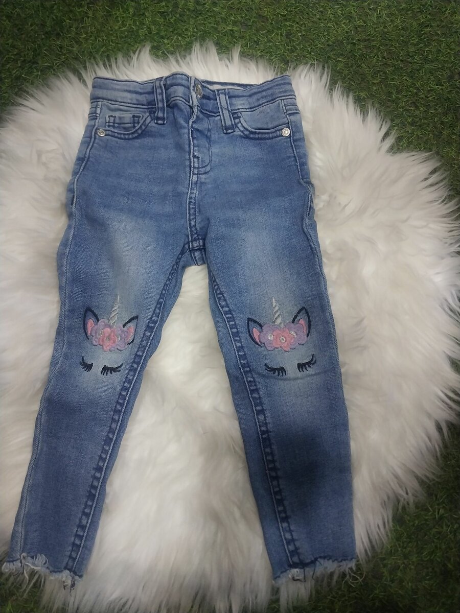 Jeans trousers for children