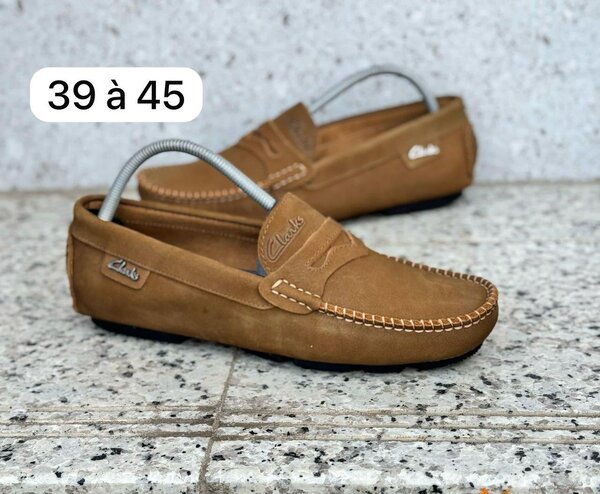 Mocassins en cuir élégants