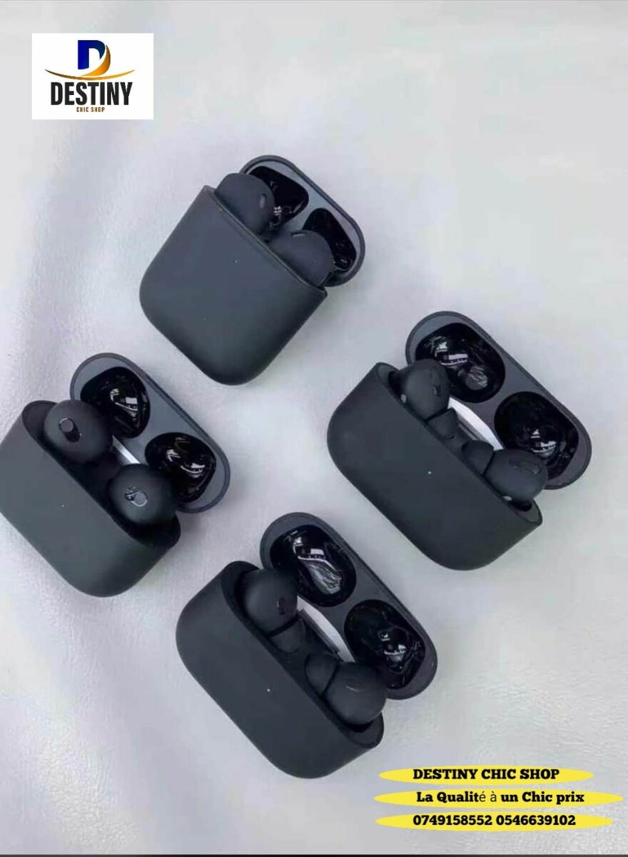 Airpods pro 2 nouvelle génération certifié CE pure bass