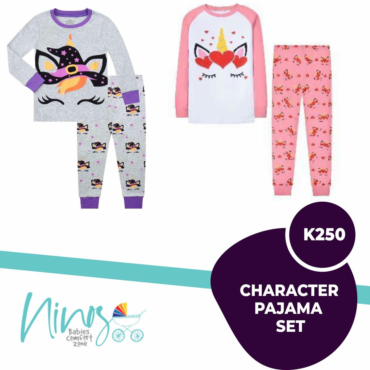 Character pajama set
