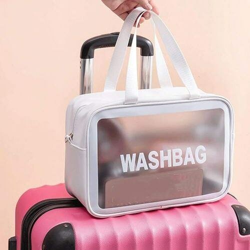 Trousse de toilette transparente