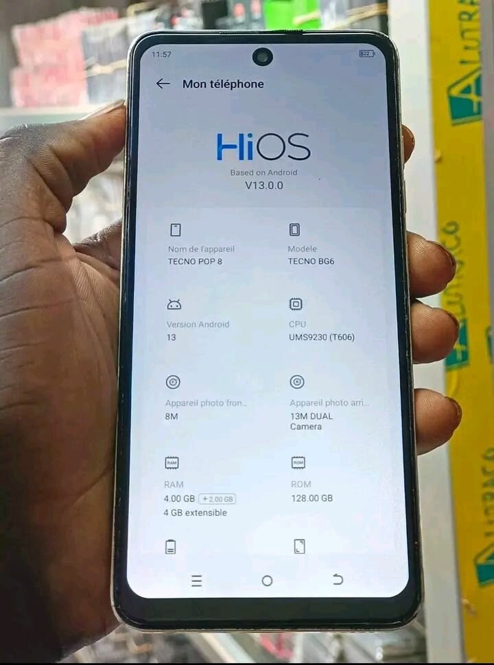 Smartphone TECNO POP 8