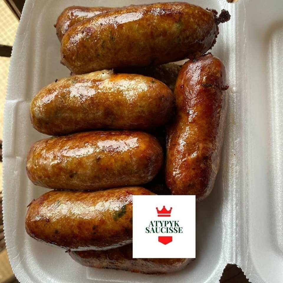 Saucisses fromagère de porc