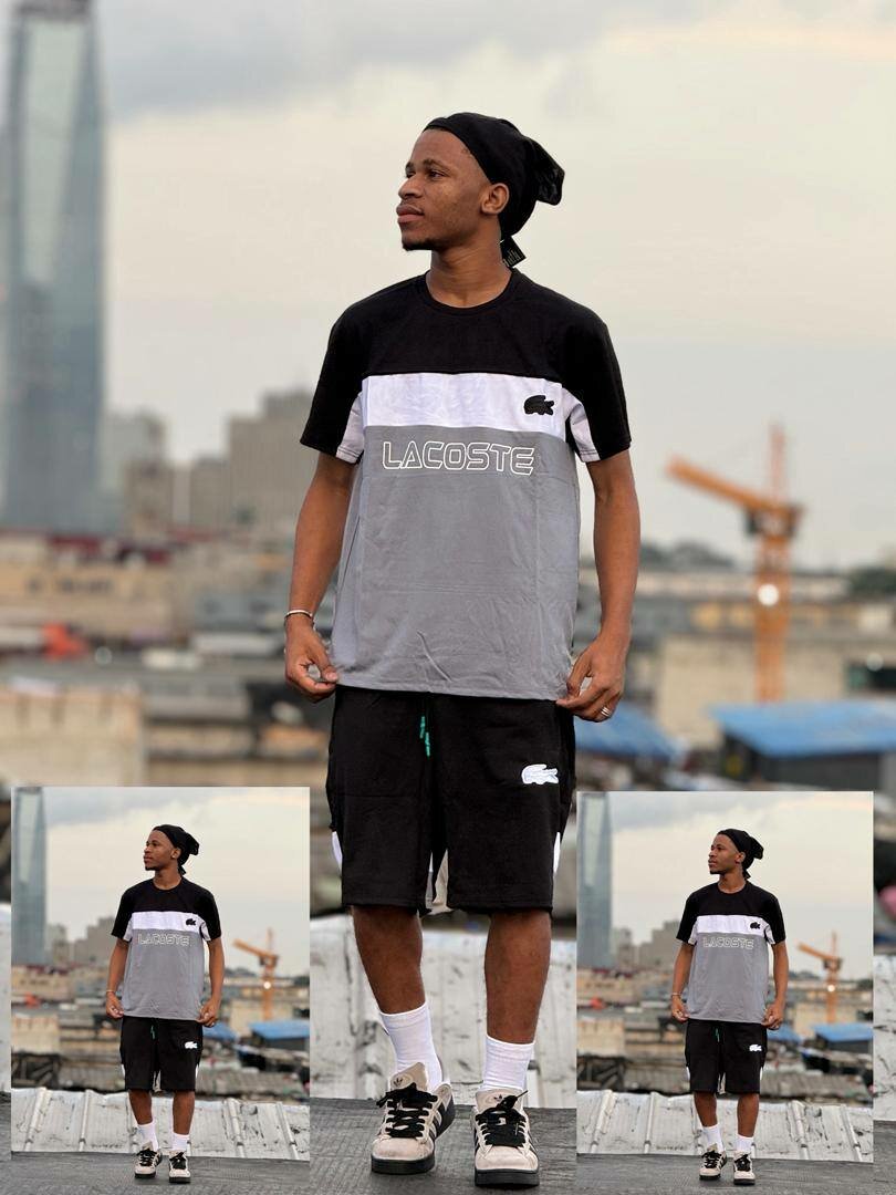 Ensemble T-shirt et Short Lacoste