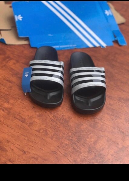Adidas foam slippers