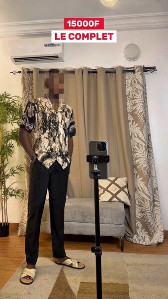 Ensemble chemise et pantalon élégant