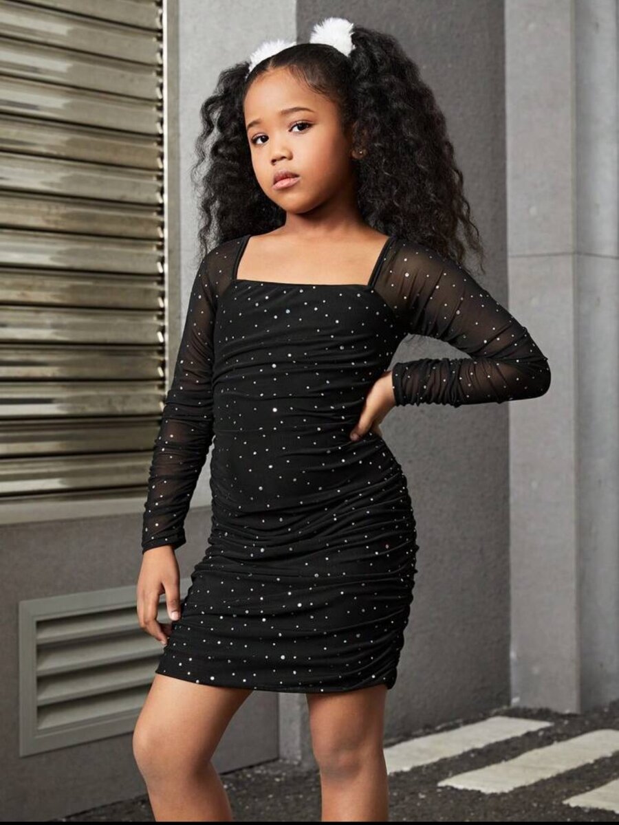 Baby Girl Pretty Dress with Stones. 10years