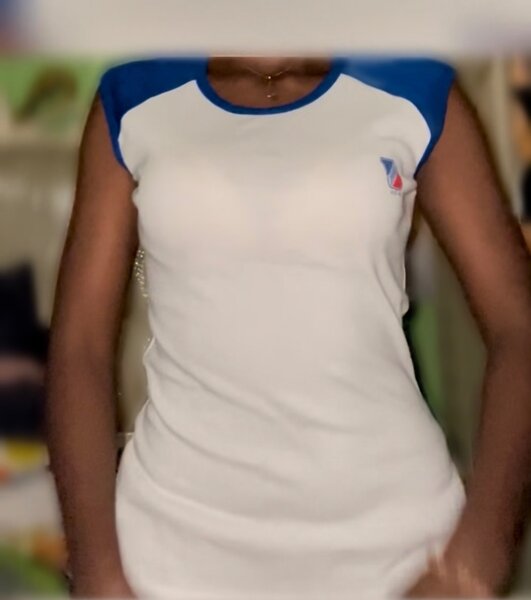 Débardeur Sportif Femme Blanc