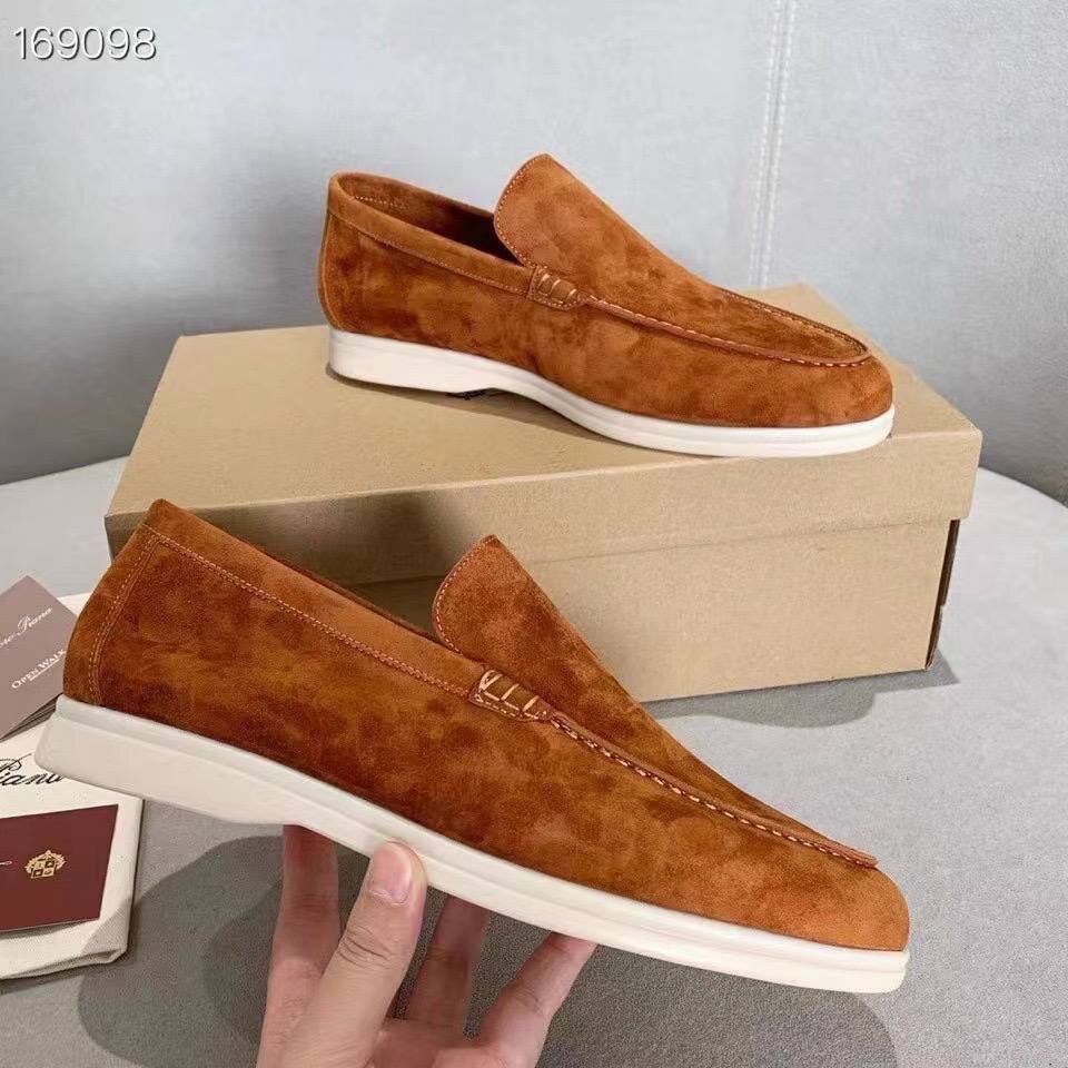 Mocassins en daim confortables