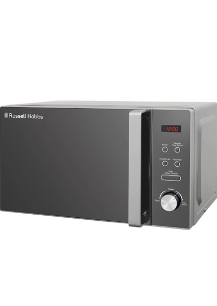 Russell Hobbs Silver Digital Compact Microwave