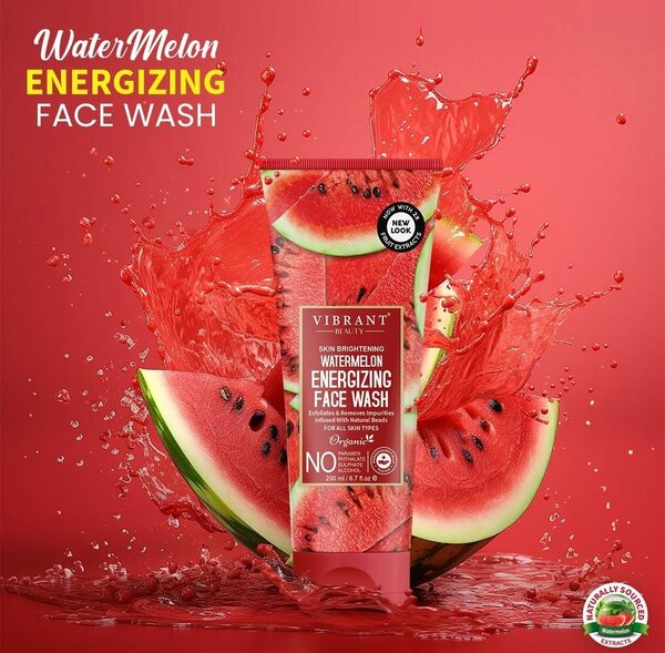 Face wash Vibrant Beauty Brightening Watermelon Energizing