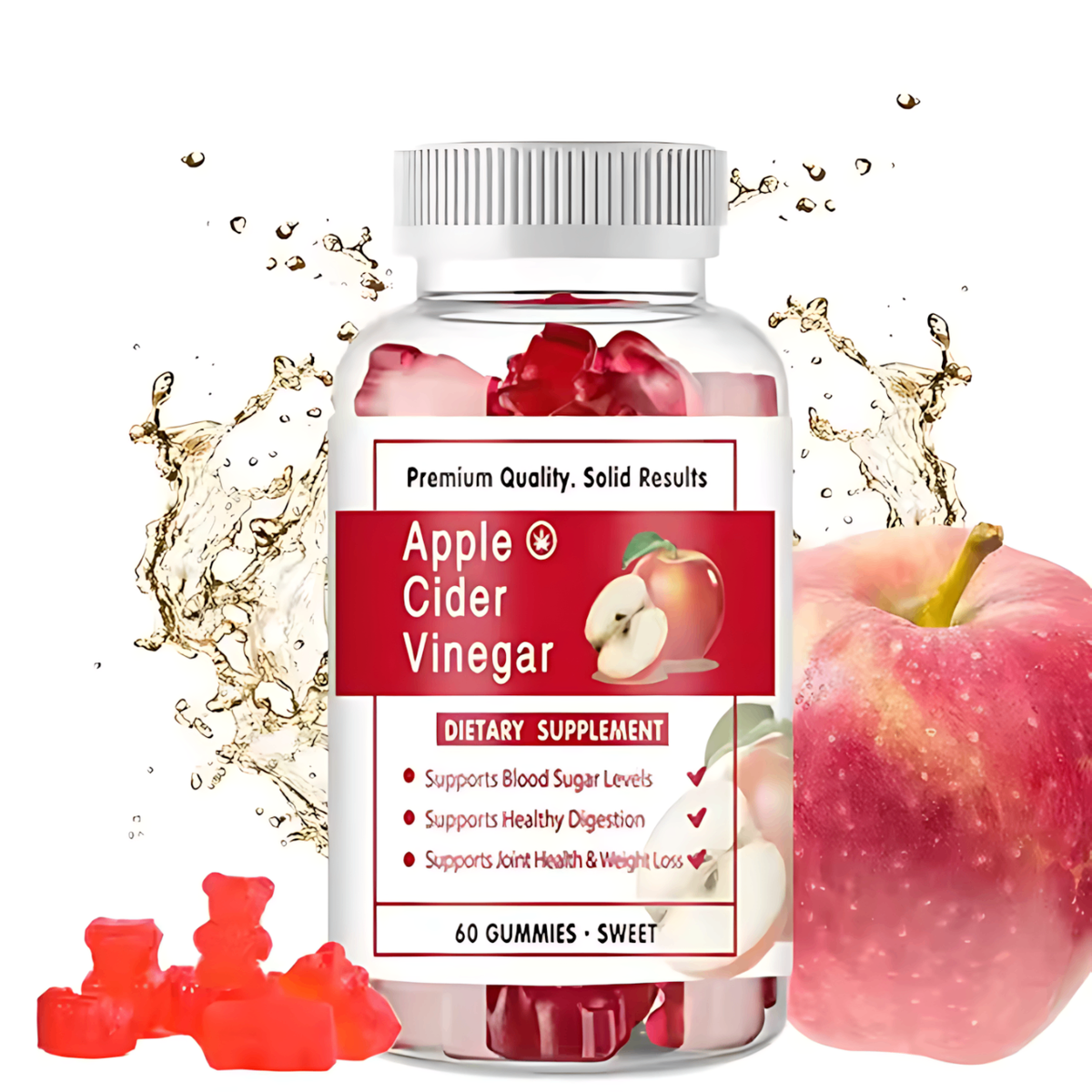 Gummies au Vinaigre de Cidre