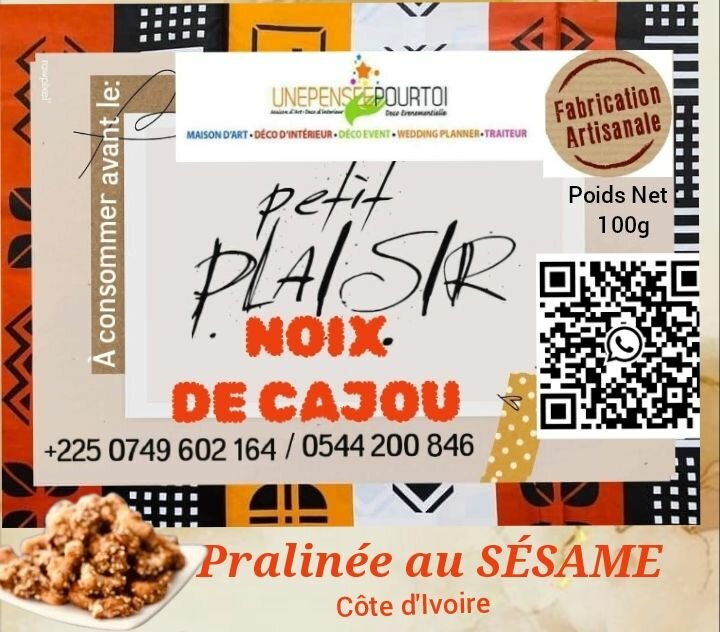 Noix de Cajou Pralinée