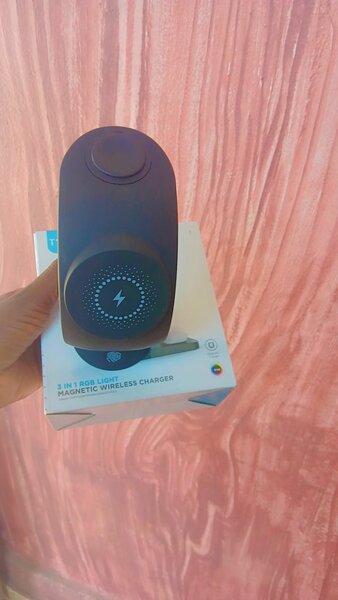 Chargeur sans fil 3 en 1 RGB