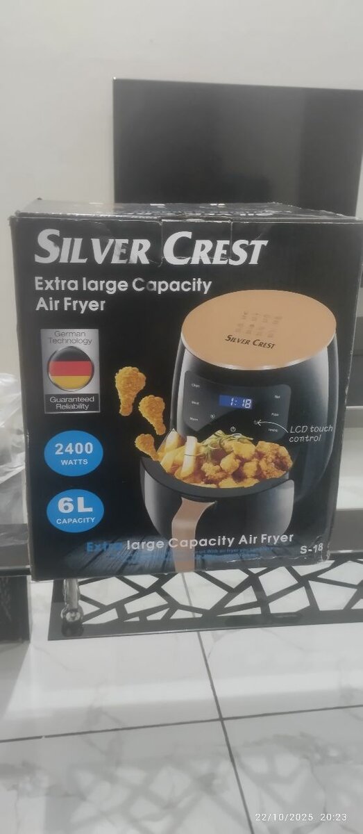 Friteuse à air Silver Crest 6L