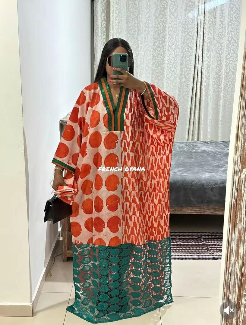 Robe Dashiki Colorée Femme