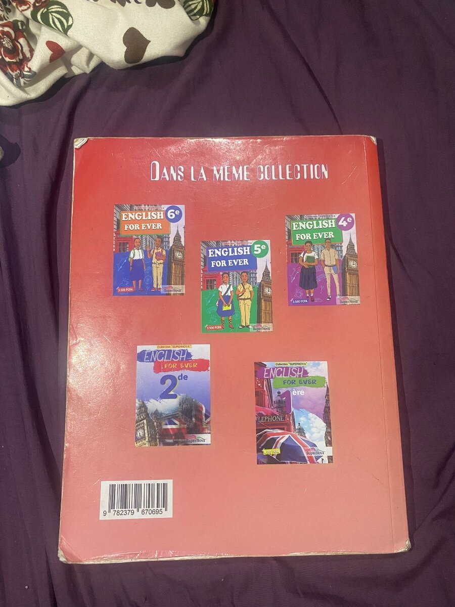 Manuel scolaire English For Ever