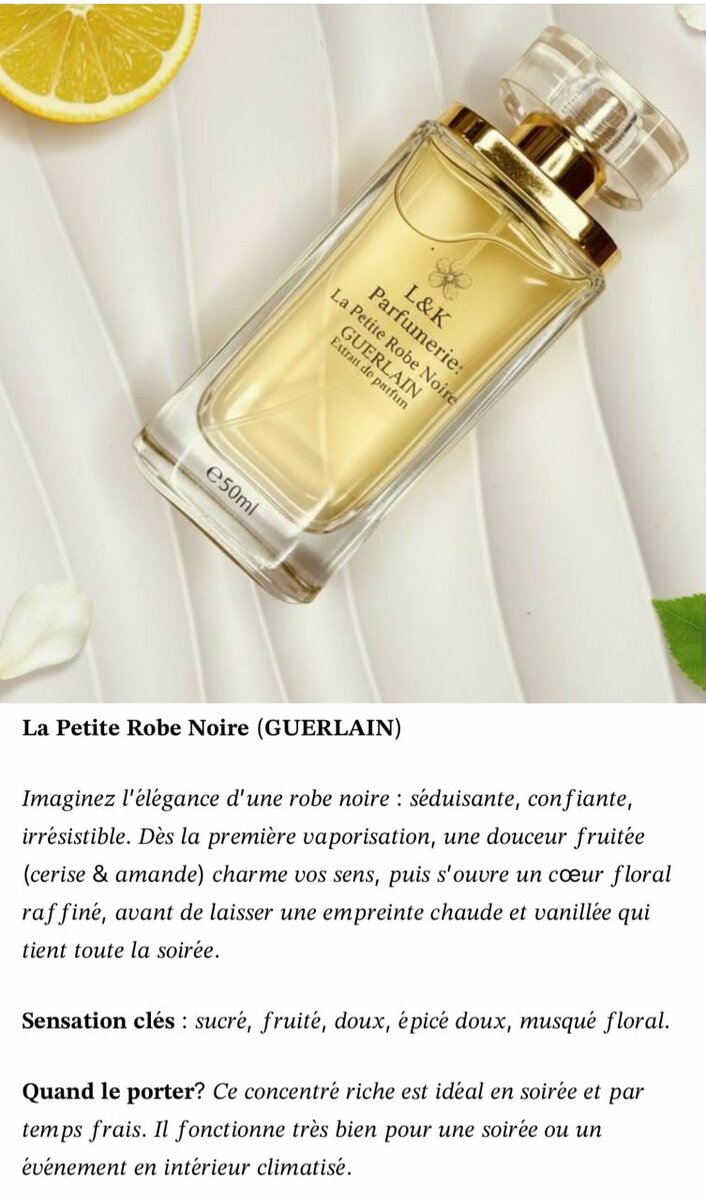 Parfum La Petite Robe Noire