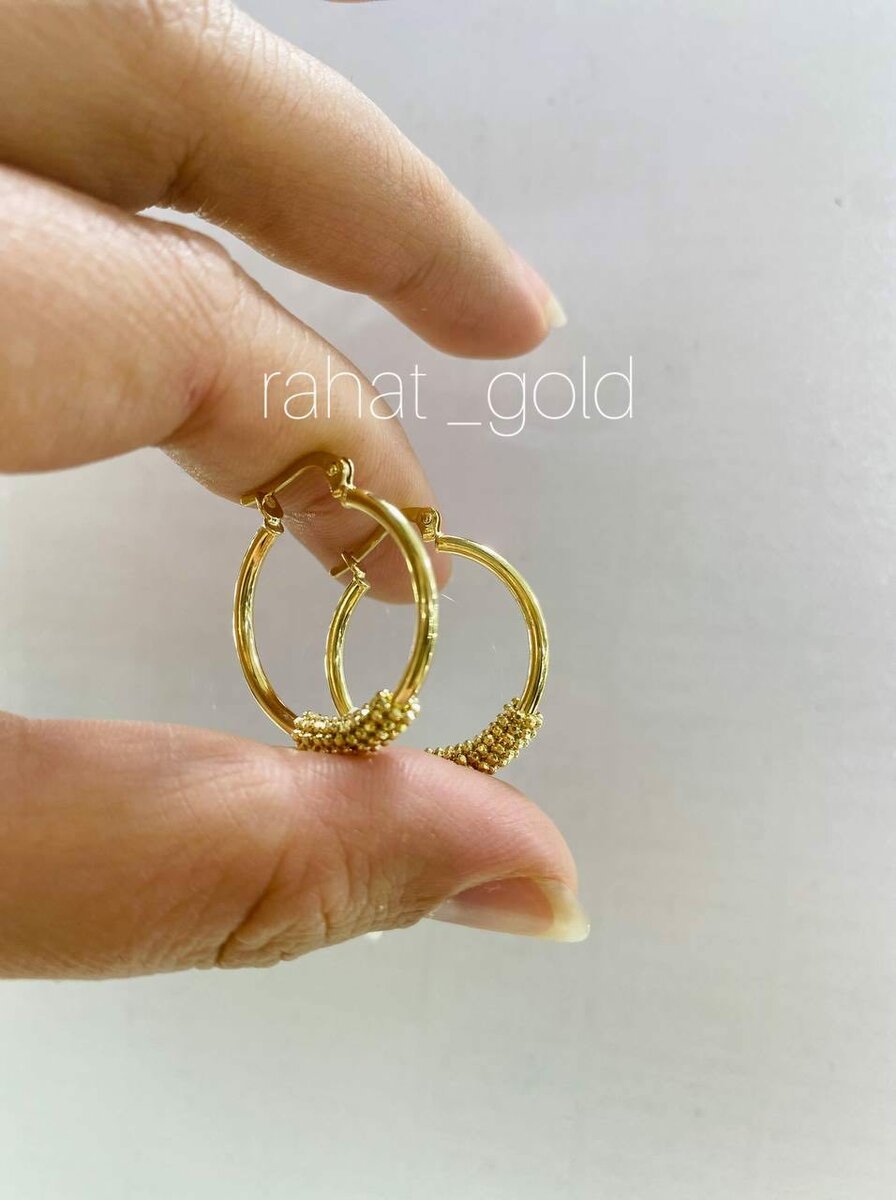 Нежная модель серёжек «Конго»