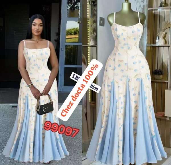 Robe Élégante Longue Femme