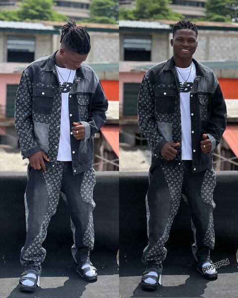 Veste en Jean Tie-Dye Homme