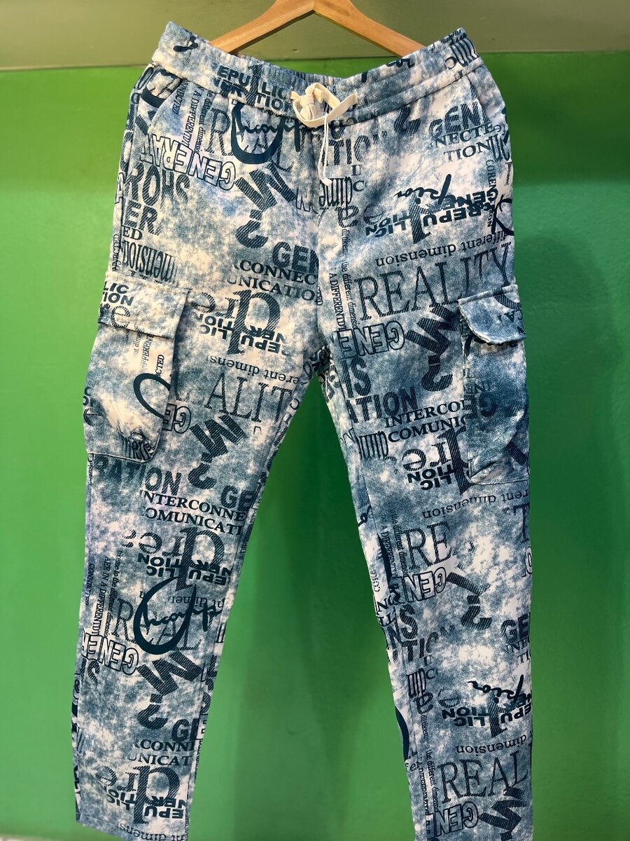 Pantalons cargo imprimés tendance