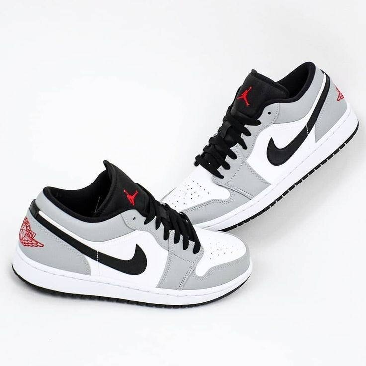 Baskets mode blanches et grises