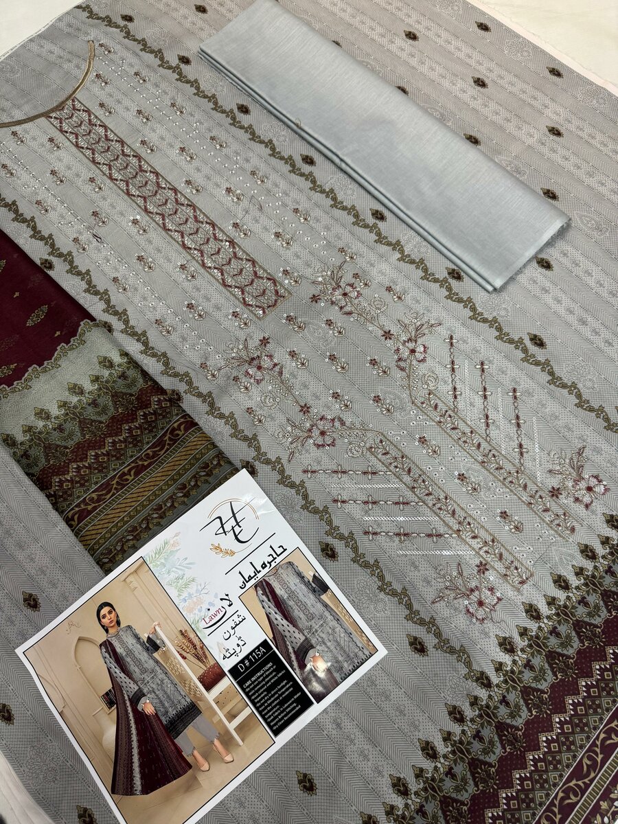 Rijaz Fashion Embroidery Lawn