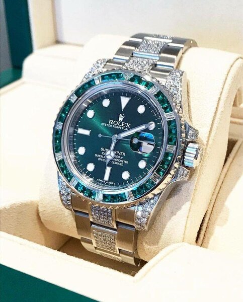 Montre Rolex Submariner Émeraude