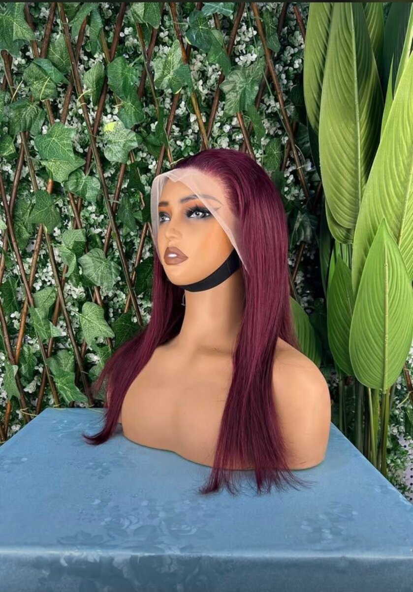 Perruque bob taille 16 humain