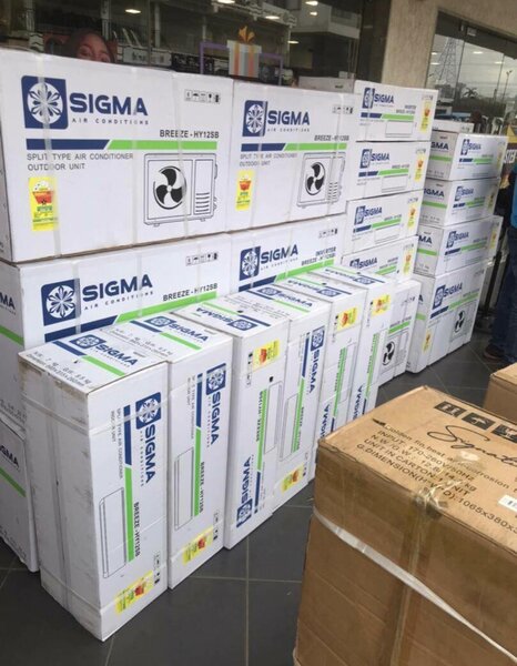 Sigma durable air conditioner 1.5hp r410gas
