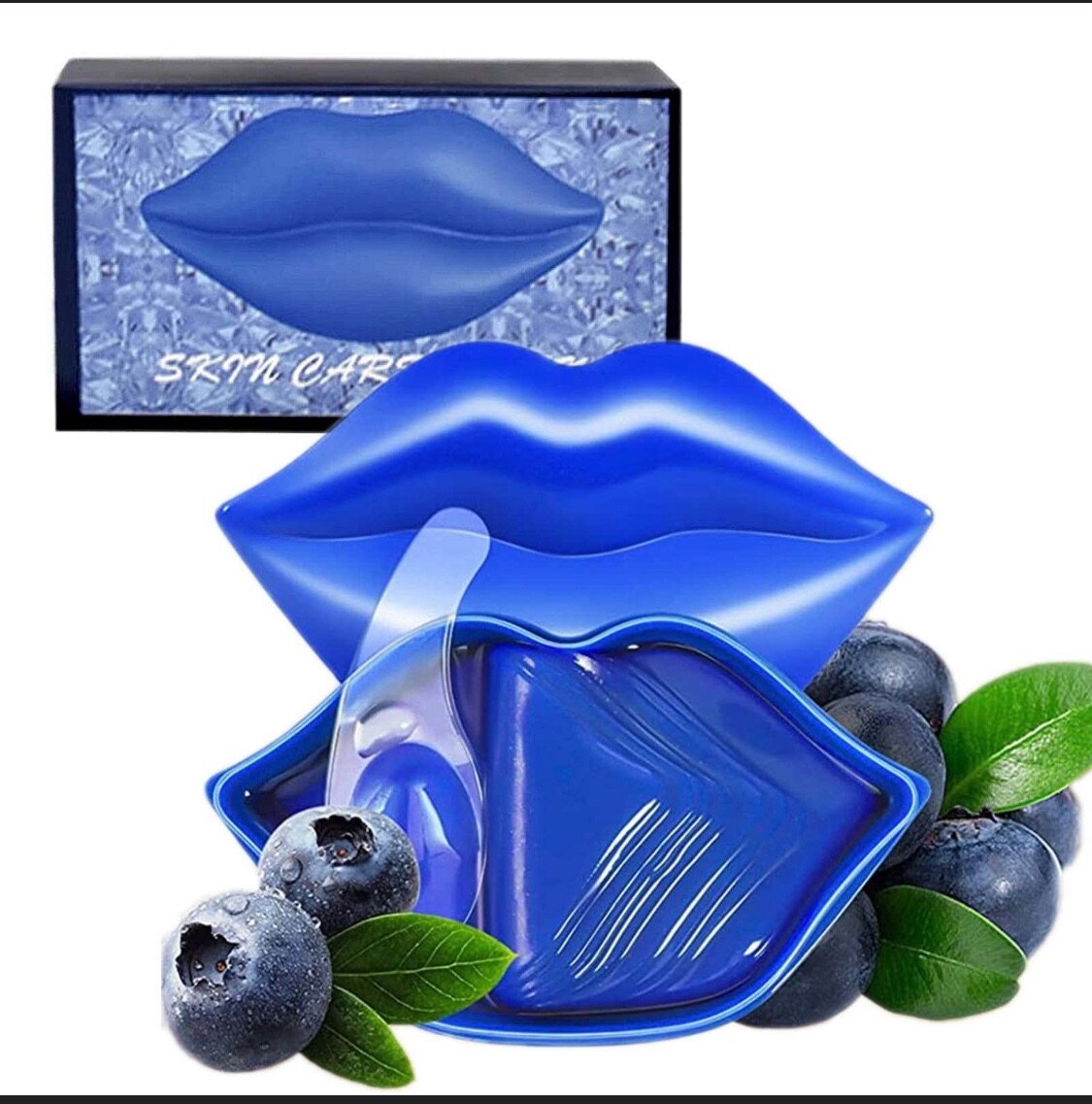 20 Pieces Blue Skin Care Lip Mask