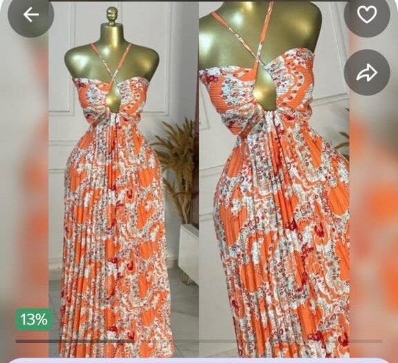 Robe longue imprimée été bohème