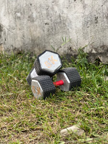 Haltères Hexagonales 5KG