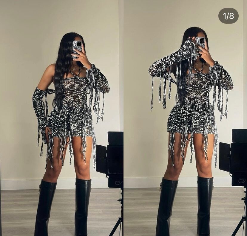 Crochet dress