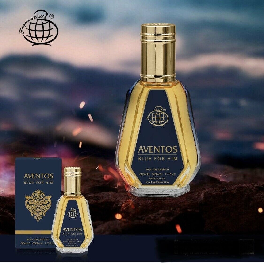 Aventos blue for him EAU de PARFUM 50ML