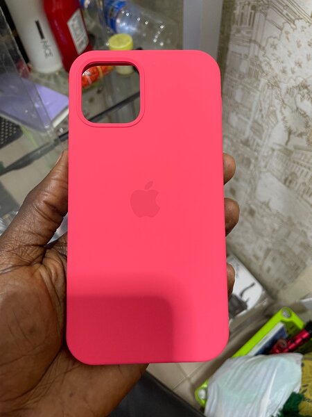 Coque iPhone en Silicone Rose
