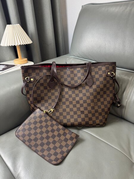 Sac à main en damier luxe