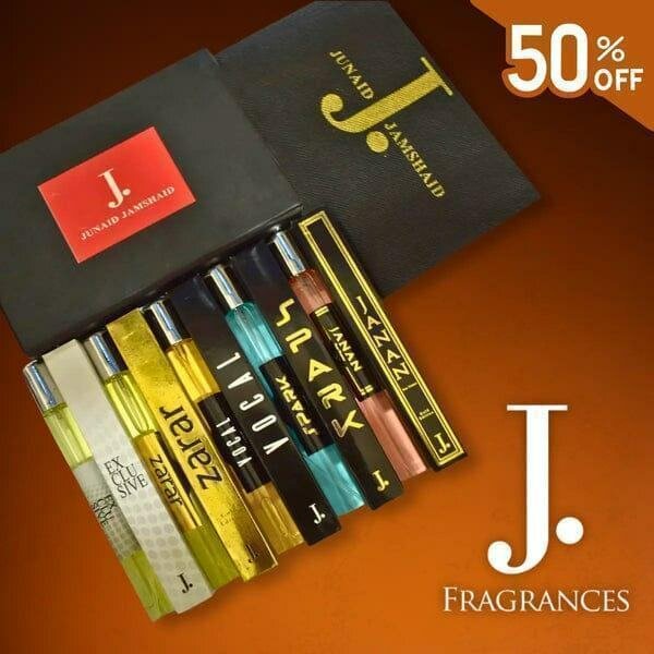 Unisex Long lasting Fragrance Pocket perfume 5 pieces tester