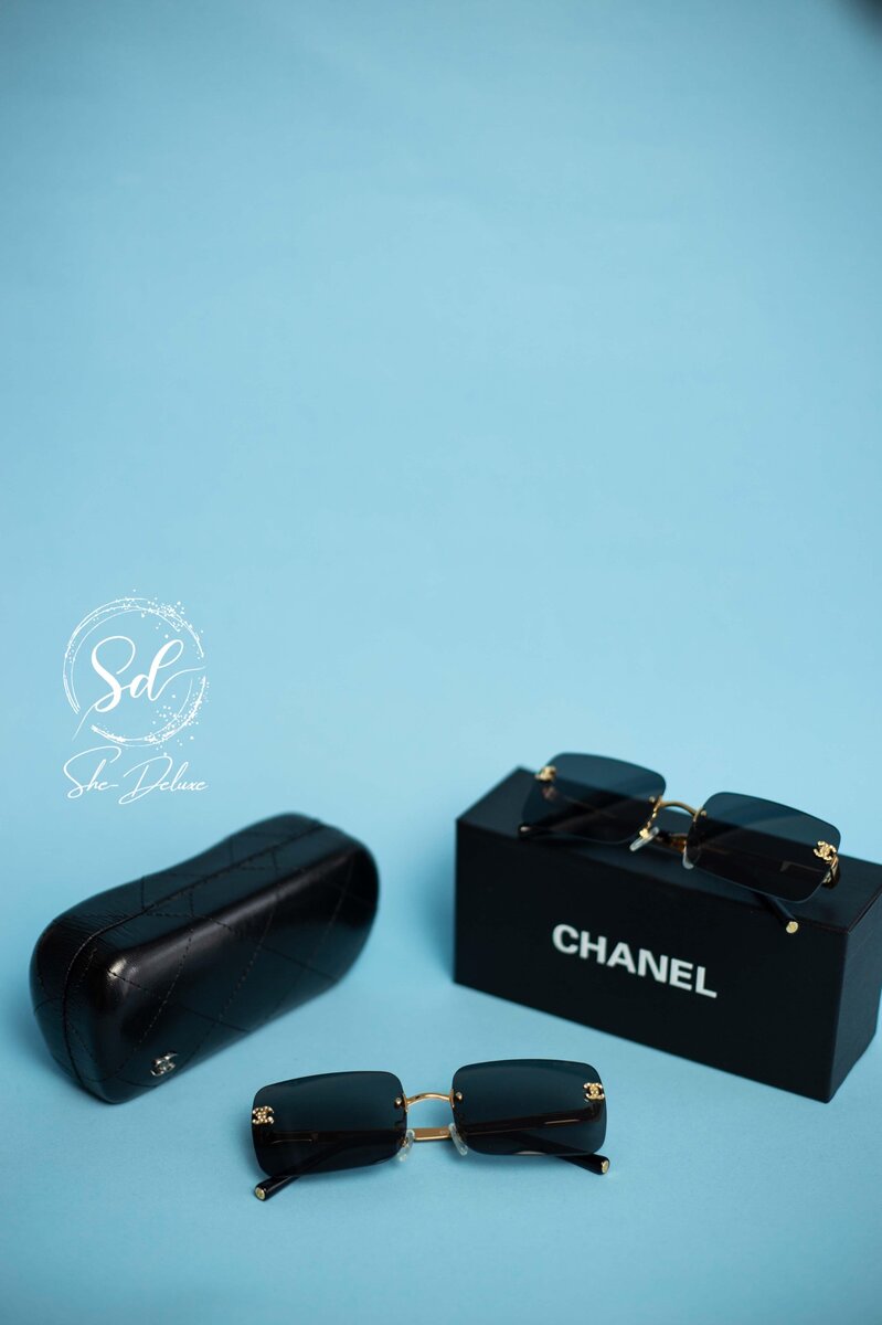 Chanel Rimless Runway sunglasses