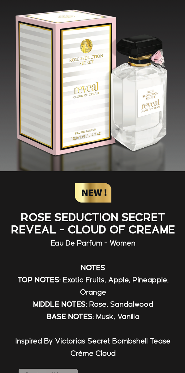 Parfum Rose Seduction Secret